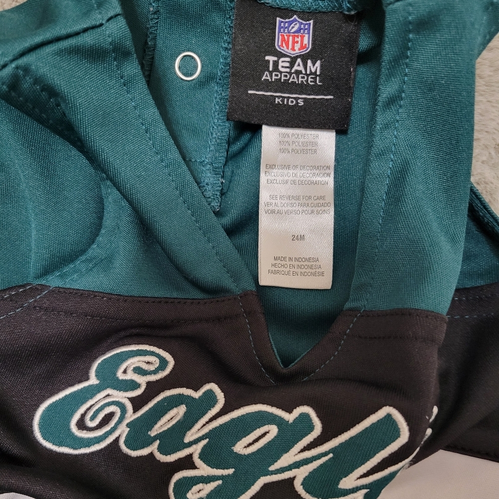 Nfl Philadelphia Eagles Cheerleader Toddler Girl Outfit - Picture 4 of 7